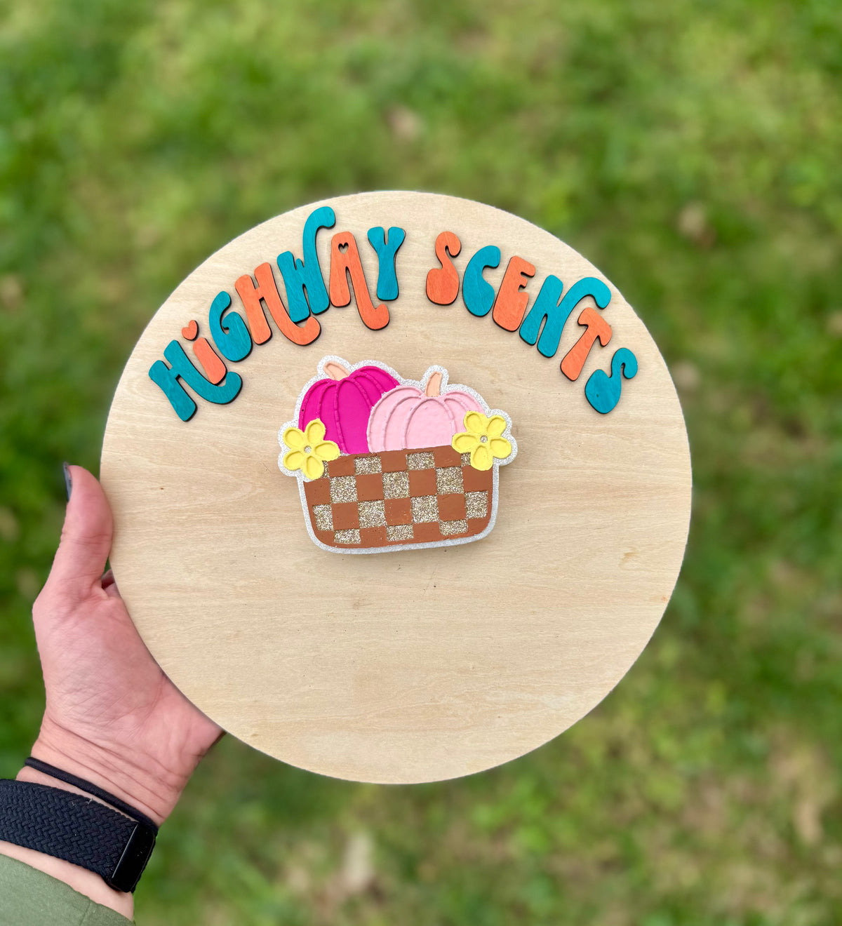 RTS Pumpkin Basket- Apple Cider Donut