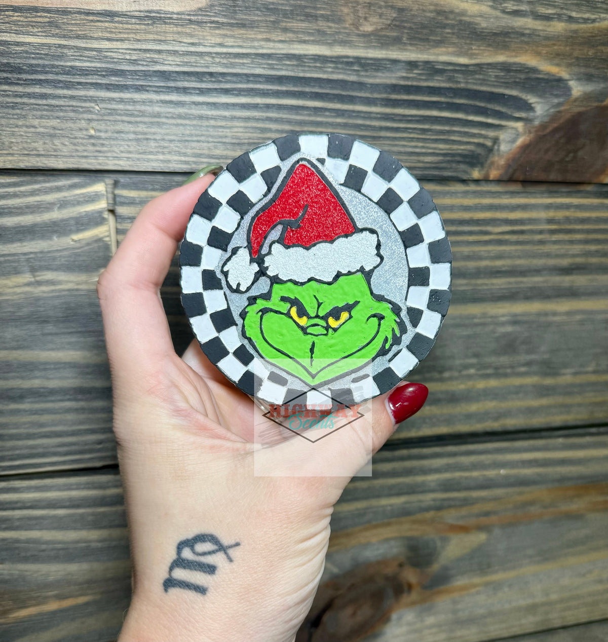 Green Guy Checkered