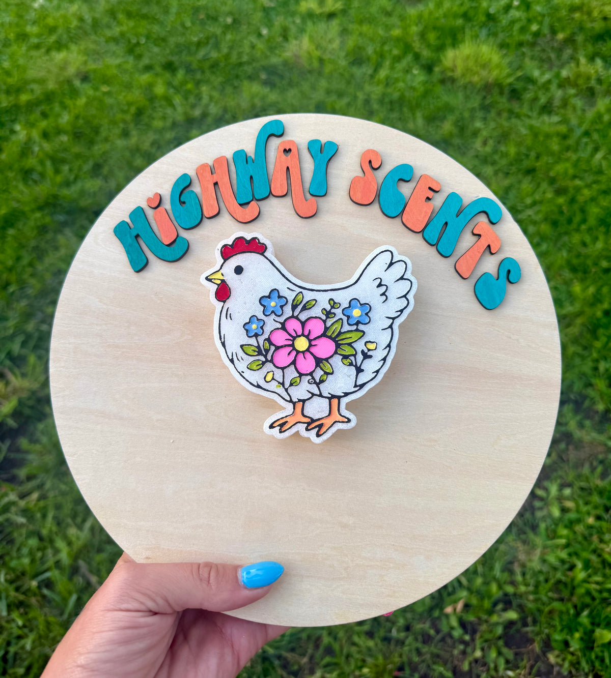 Floral Chicken